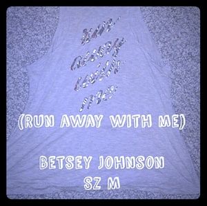 Betsey Johnson Tops - Betsey Johnson Performance Tanktop Betsey Johnson Tops - Betsey Johnson Performance Tanktop